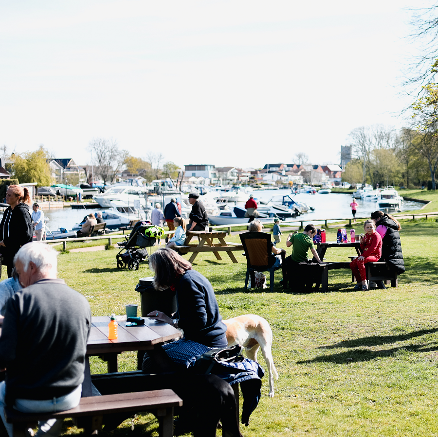 Riverside celebrations